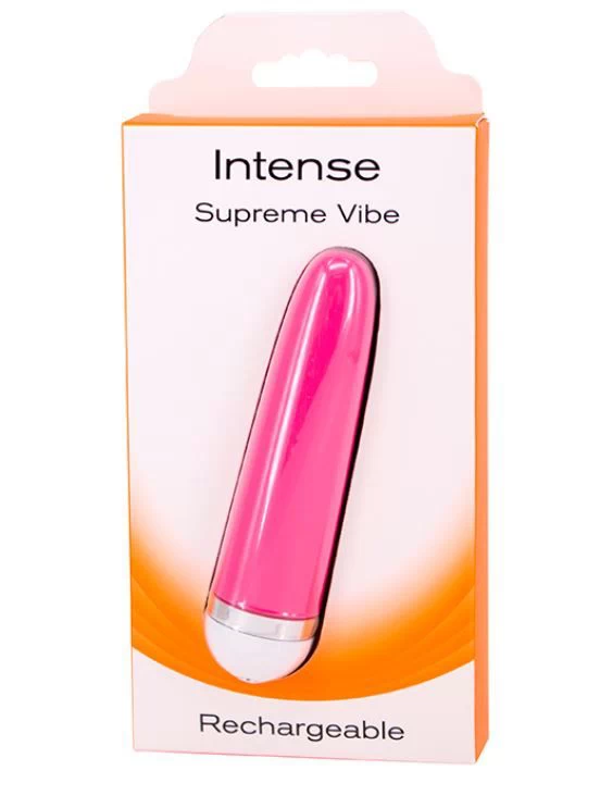 INTENSE SUPREME TAASLAETAV VIBRAATOR ROOSA Mini