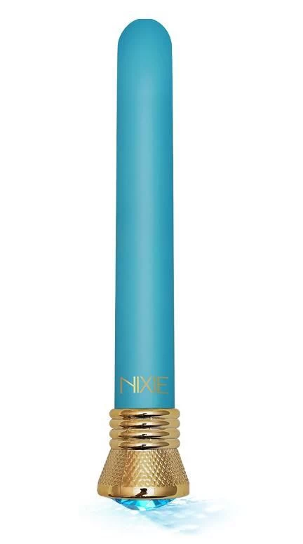 Nixie Jewel Satin vibraator, akvamariin