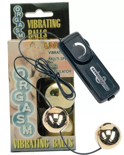 ORGASM VIBRATING BALL - HÕBE, VIBREERIVAD ARMUKUULID