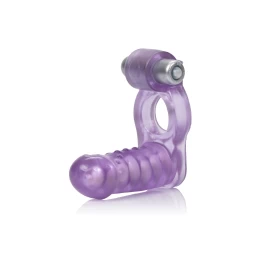 Anaalstimulatoriga vibratsiooniga peeniserõngas Double Diver