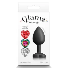 Anaaltapp mitme südamekujulise kiviga Glams Xchange S