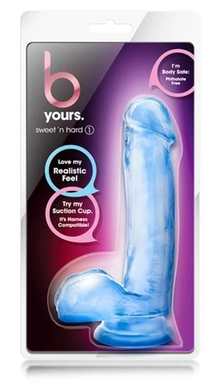 B Yours Sweet N Hard 1 Dildo, sinine