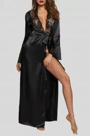 Black Long Robe