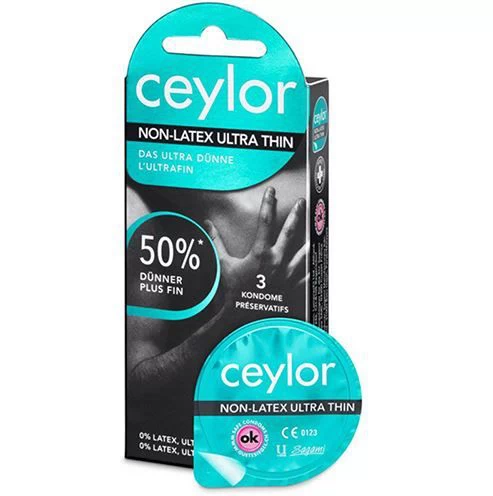 CEYLOR NON-LATEX ULTRA THIN - 3 kondoomi