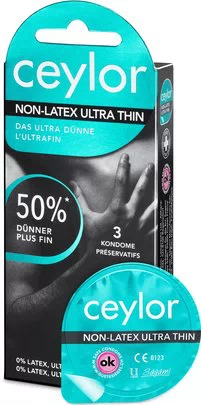Ceylor Non-Latex Ultra Thin kondoomid (3 / 6 tk)