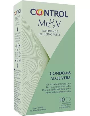 Control Me&V Aloe Vera kondoomid (10 tk)