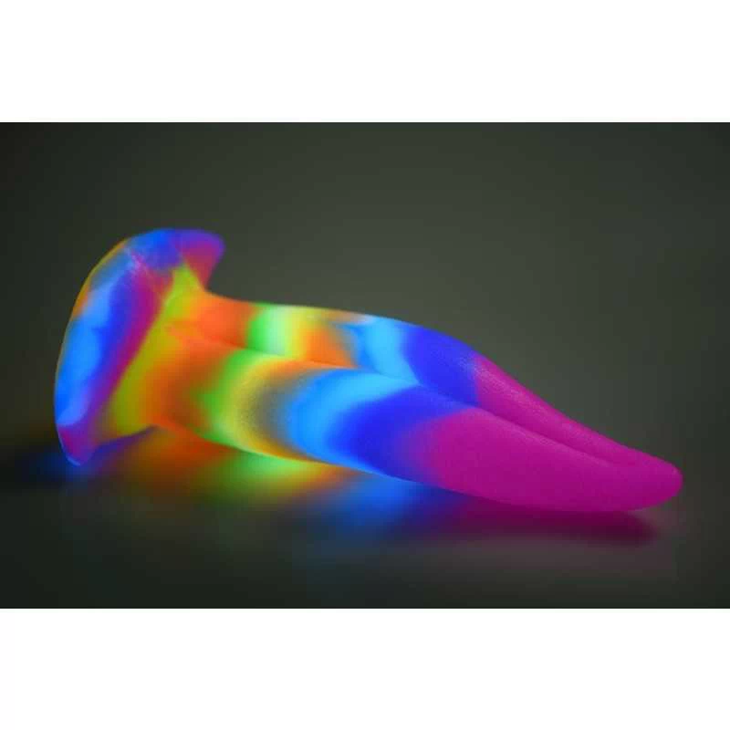 Creature Cocks - Glow-in-the-dark Unicorn Tongue Dildo - Image 5