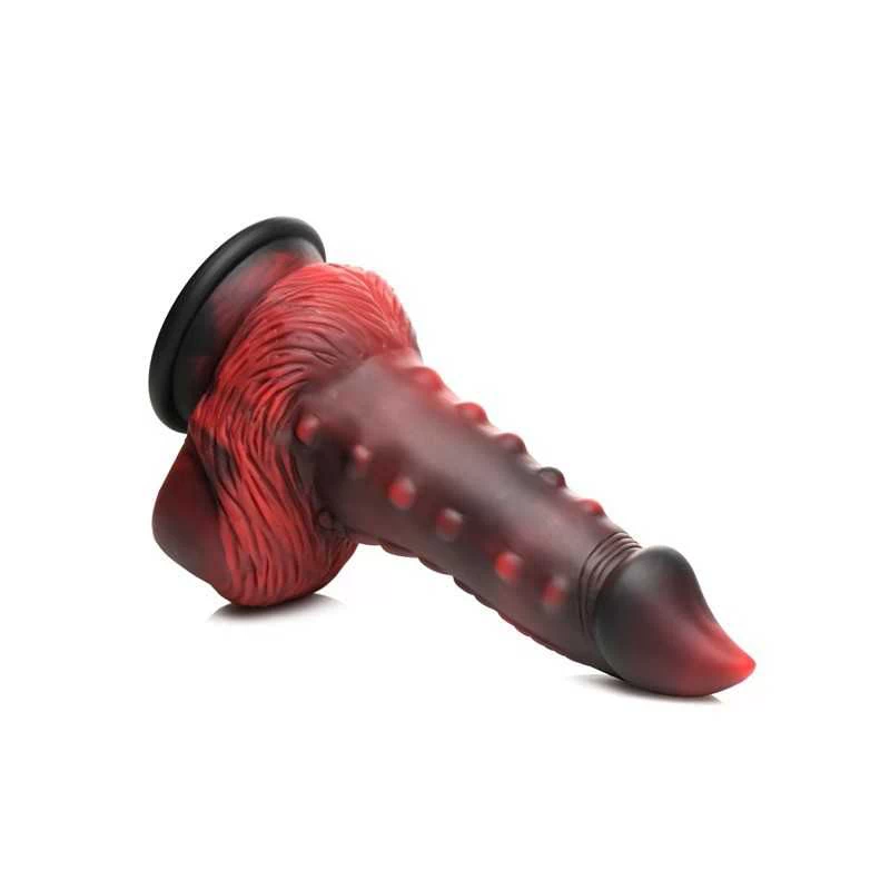 Creature Cocks - Lava Demon Thick Nubbed Dildo - Image 5