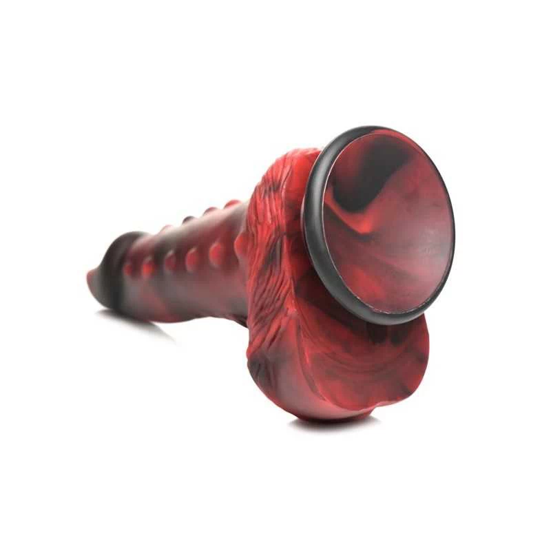 Creature Cocks - Lava Demon Thick Nubbed Dildo - Image 6