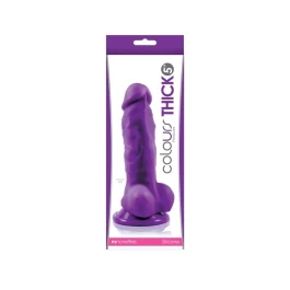 Dildo Colours 5", lilla
