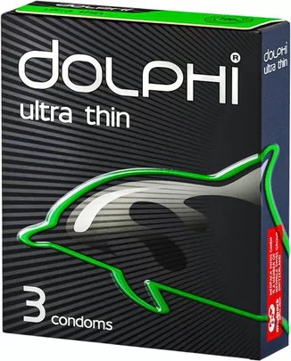 Dolphi Ultra Thin kondoomid (3 tk)