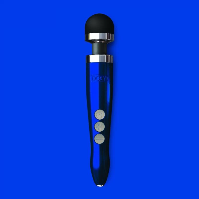 Doxy - Die Cast 3R Rechargeable Wand Massager Blue Flame - Image 10
