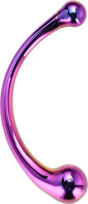 Dream Toys Glamour Glass Curved Wand klaasist dildo