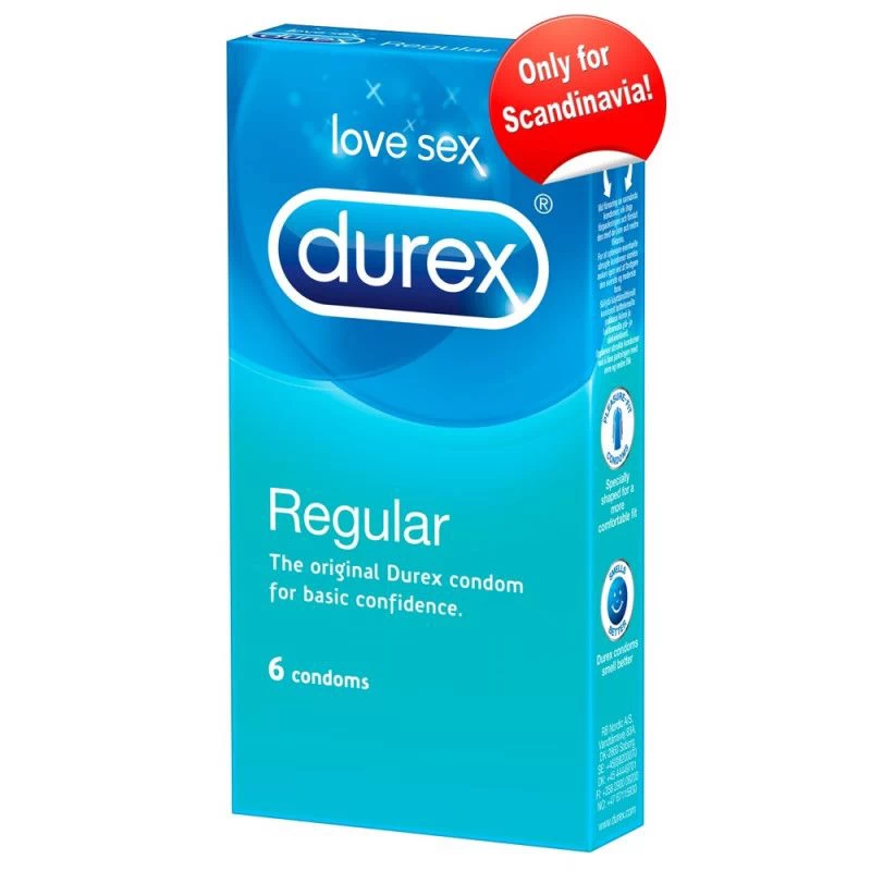 Durex - Durex Regular 6 kondoomid