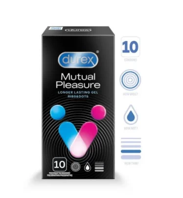 DUREX Mutual Pleasure KONDOOMID 10TK