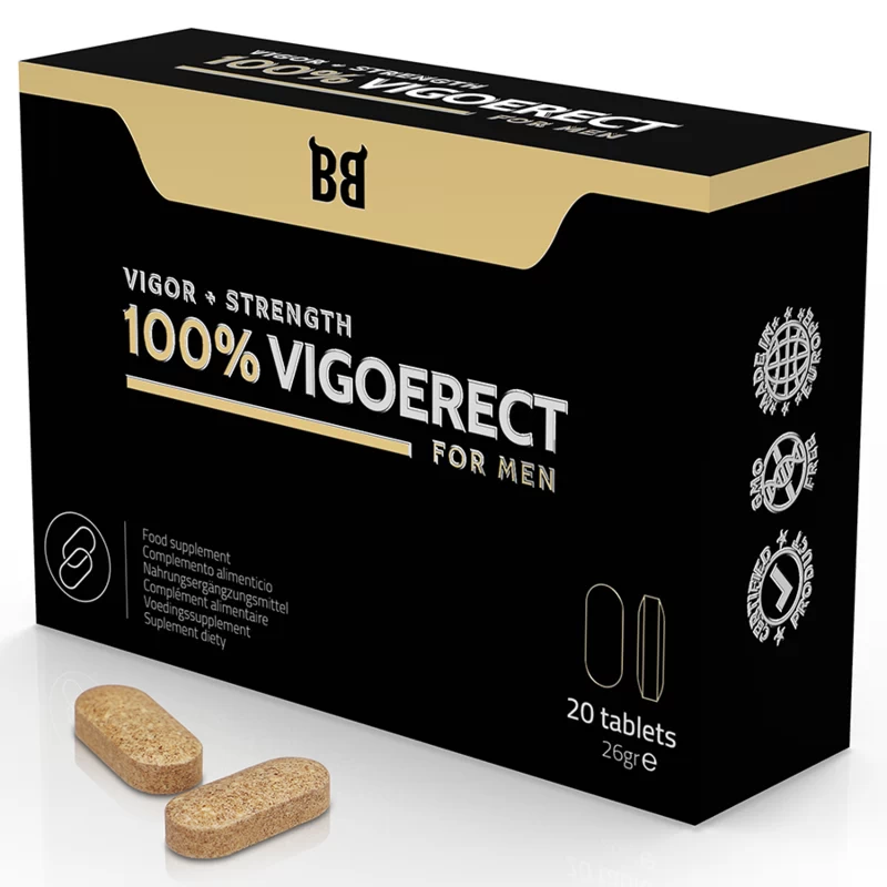Erektsiooni ja vastupidavust suurendavad tabletid 100% Vigoerect