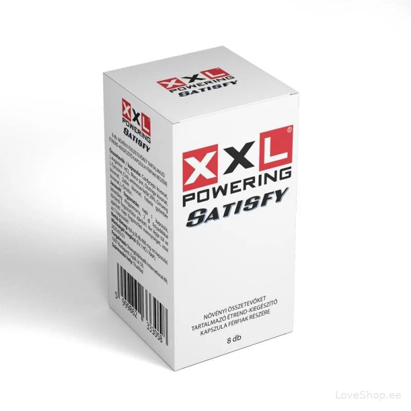 Erektsioonikapslid meestele XXL Powering Satisfy