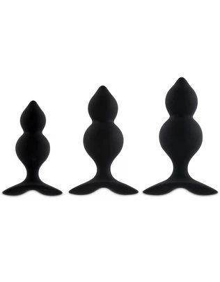 FeelzToys Bibi Twins 3-piece Butt Plug Set