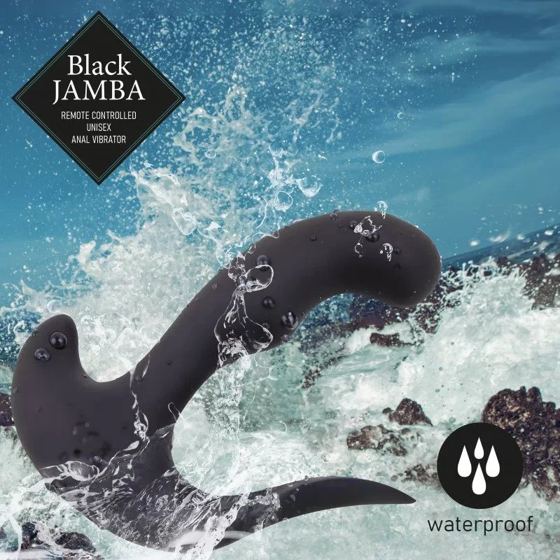 FeelzToys - Black Jamba Unisex Anaal Vibraator - Image 6