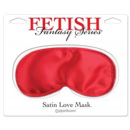 Fetish Fantasy Satiinmask punane