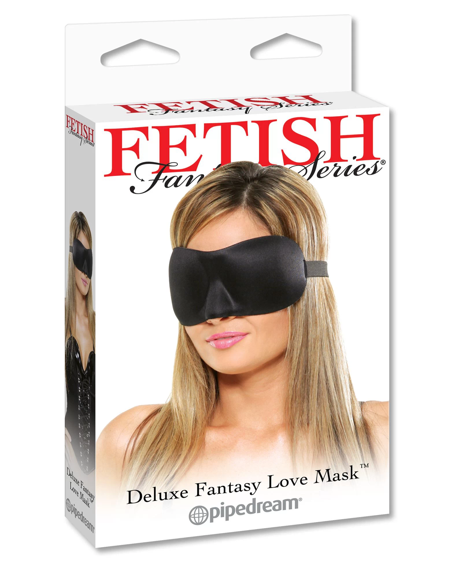 FETISH FANTASY SEERIA MUST MASK ARMUMÄNGUDEKS