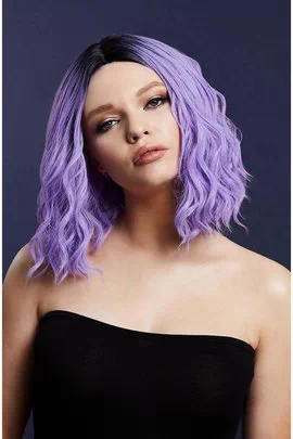 Fever Cara violetne/must parukas