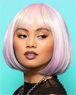 Fever Manic Panic Misty Rainbow Glam Doll parukas