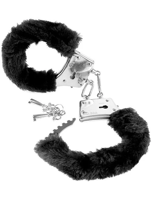 FF BEGINNERS FURRY mustad pehmendustega käerauad
