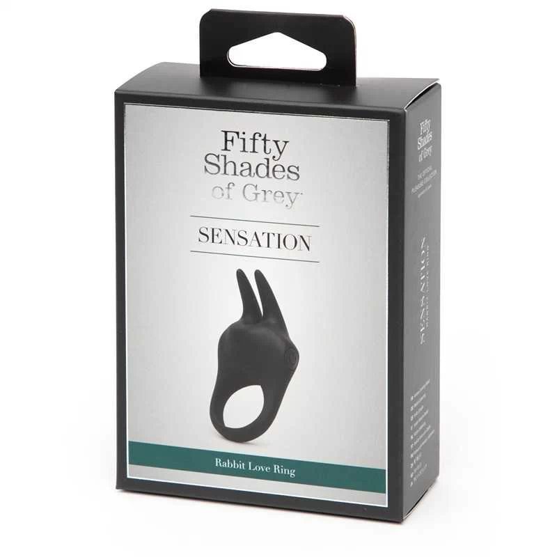Fifty Shades of Grey - Sensation Vibrating Rabbit Love Ring - Image 8