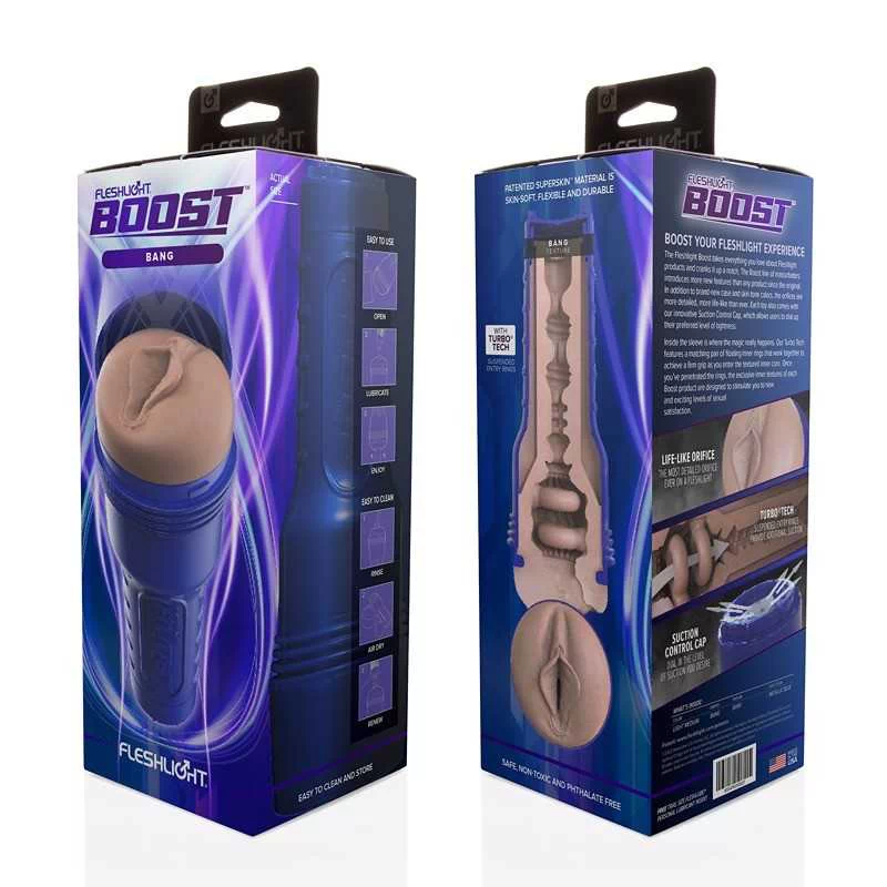 FLESHLIGHT - BOOST BANG LIGHT MEDIUM FLESH - Image 8