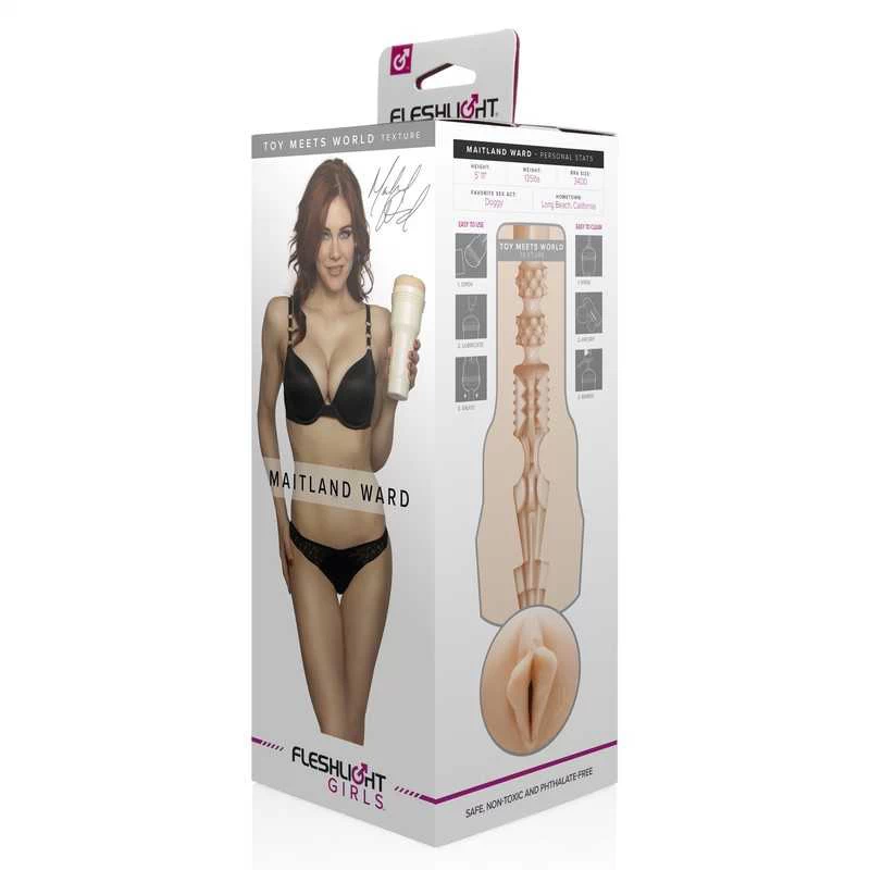 FLESHLIGHT GIRLS - MAITLAND WARD TOY MEETS WORLD VAGINA - Image 5