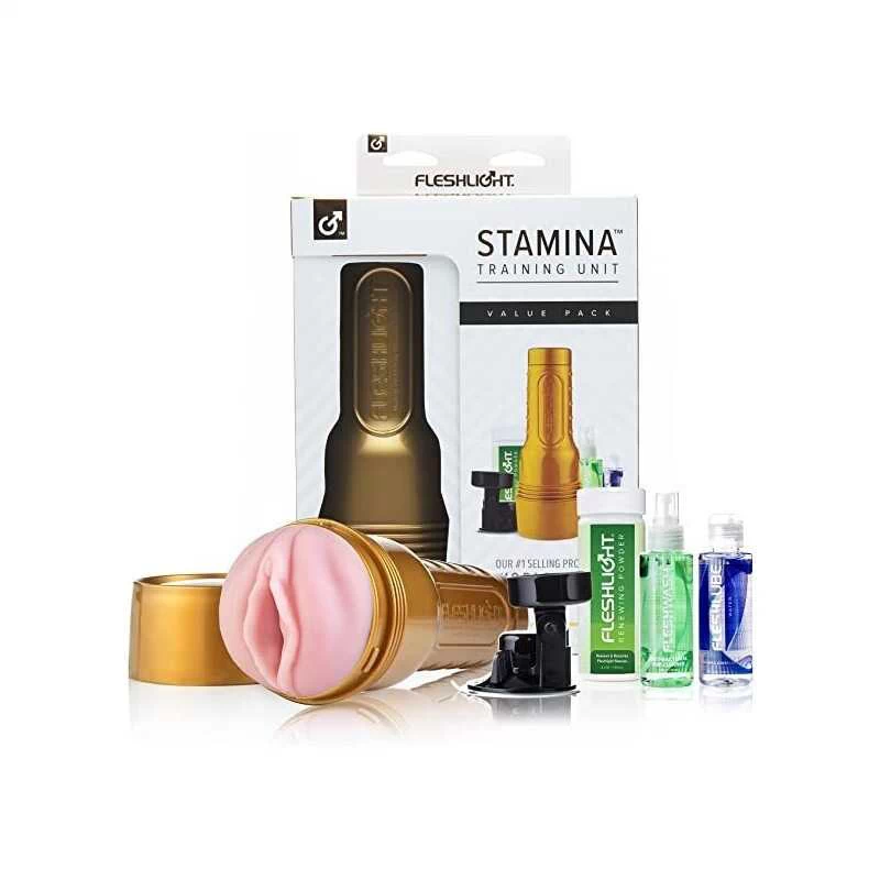 Fleshlight - Stamina Training Unit STU kombopakk