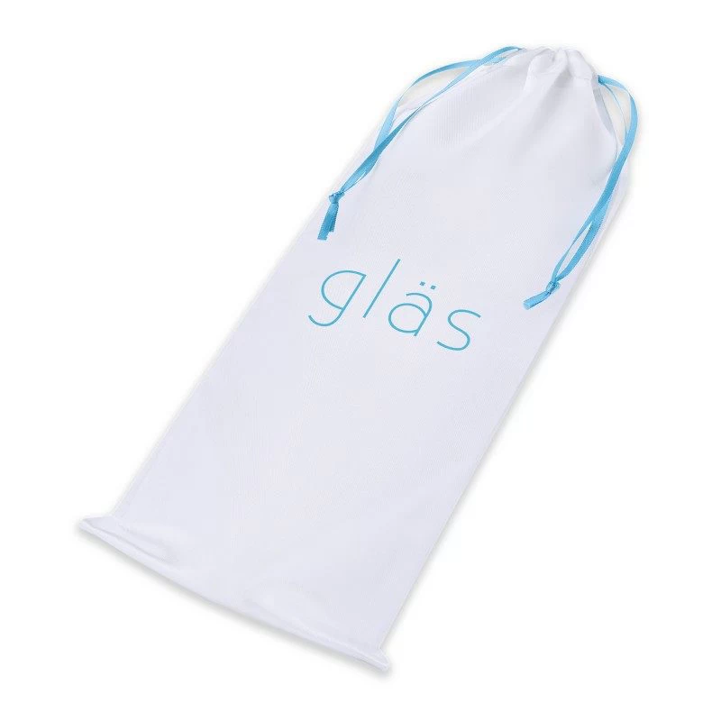 Glas - Curved Realistic Glass Dildo With Veins - Image 6