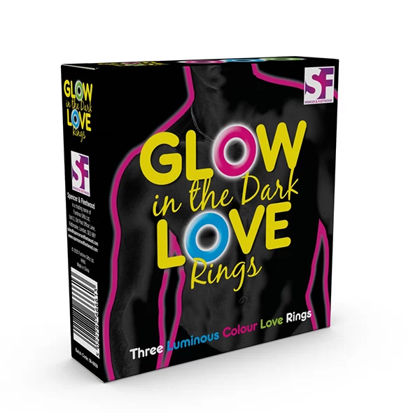Glow in The Dark armurõngad 3pakk