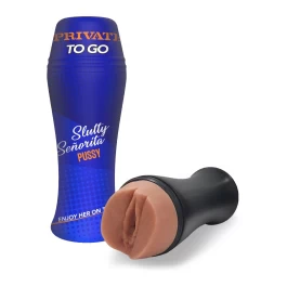 Häbemekujulise avausega masturbaator Slutty Seniorita To Go