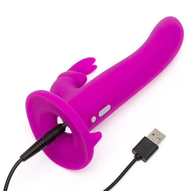 HAPPY RABBIT - VIBRATING STRAP-ON HARNESS SET - Image 5
