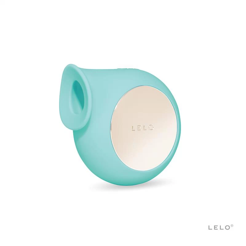Helilainetel kliitoristimulaator LELO SILA Aqua (rohekas-sinine)