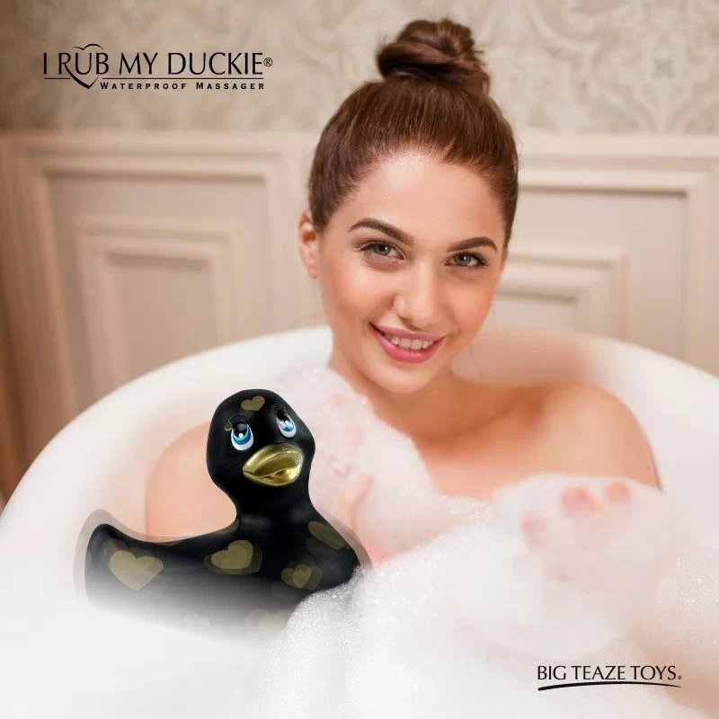 I Rub My Duckie 2.0 | Romance (Black & Gold) - Image 4