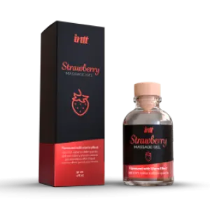 Intt soojendav massaažigeel maasika 30 ml