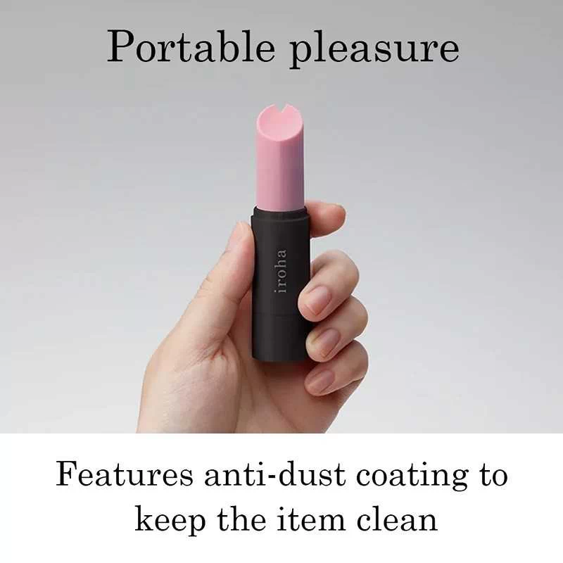 IROHA BY TENGA - STICK KLIITORI VIBRAATOR LILAC BLACK - Image 5