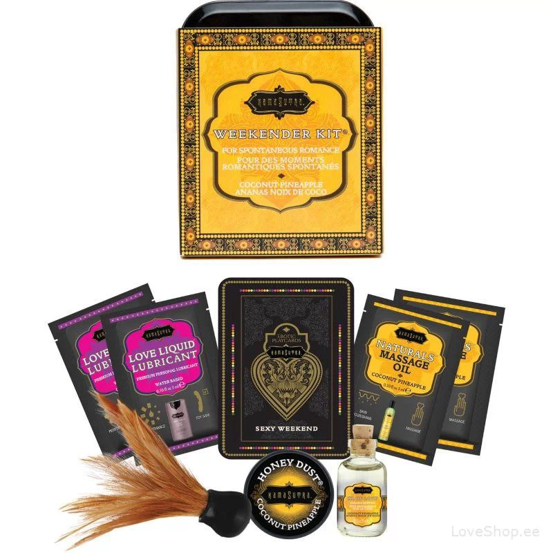 Kamasutra komplekt Weekender (kookos-ananass)