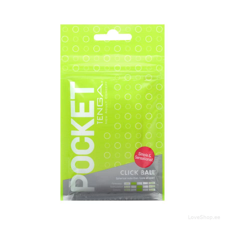 Käsimasturbaator Tenga Pocket Click Ball