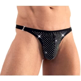 Kivikestega edevad mustad stringid