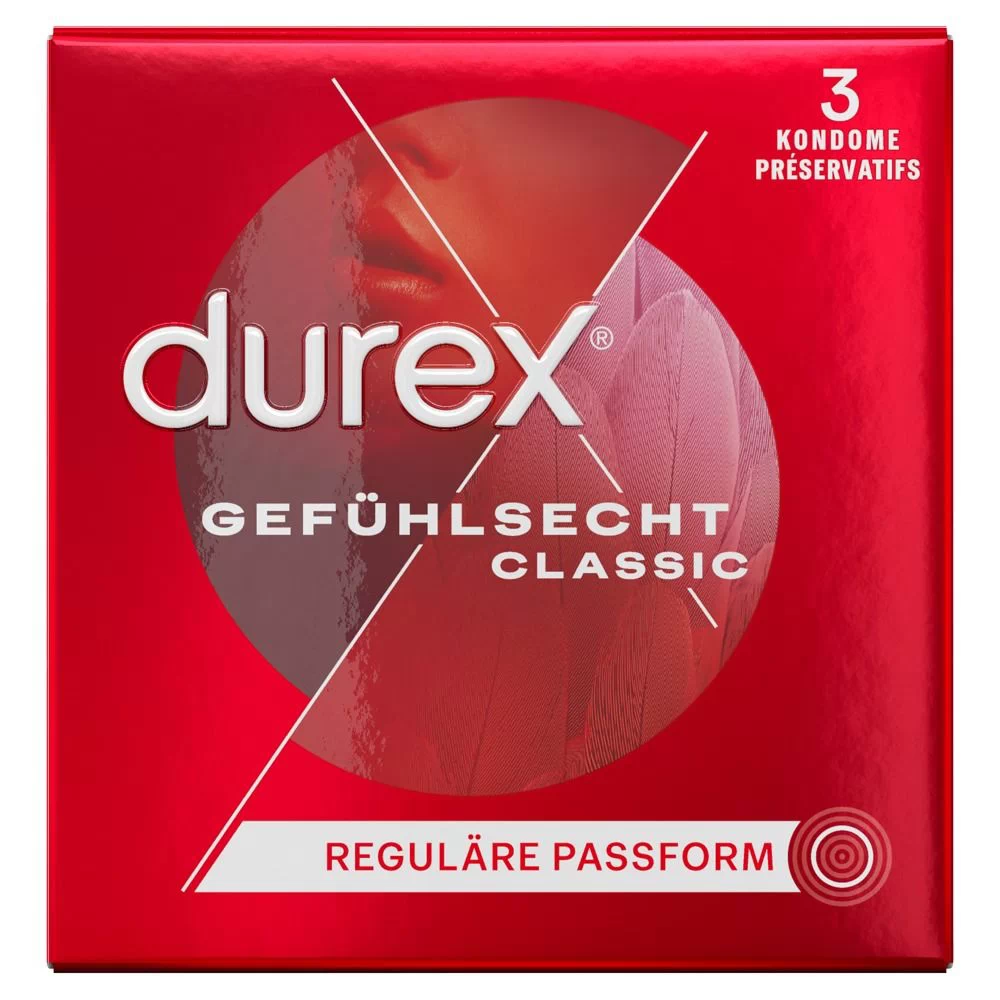 Kondoom Durex Gefühlsecht 3 tk