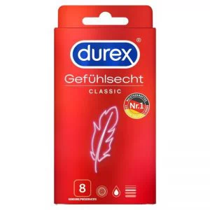 Kondoom Durex Gefühlsecht Classic 8tk