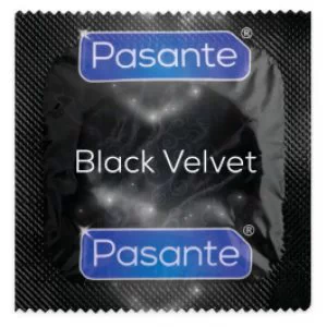 Kondoom Pasante Black Velvet 1 tk