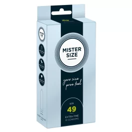 Kondoomid Mister Size 49 mm 10tk
