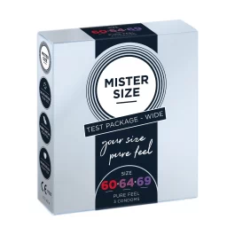 Kondoomid Mister Size 60-64-69 mm 3tk
