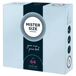 Kondoomid Mister Size 64 mm 36 tk