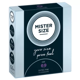 Kondoomid Mister Size 69 mm 3tk